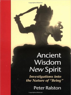 cover image of Ancient Wisdom, New Spirit